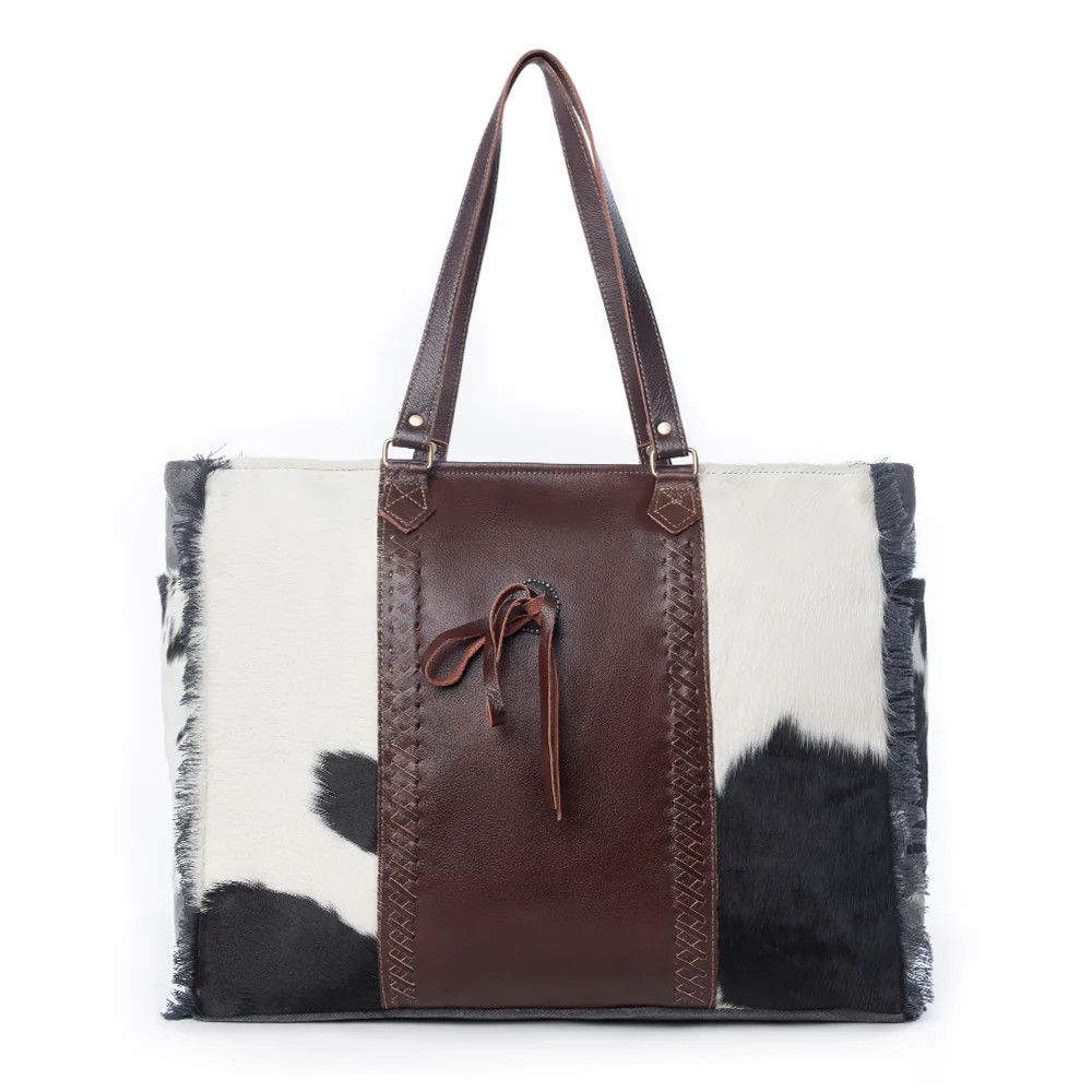Rosalinda Cross Stitched Weekender Bag