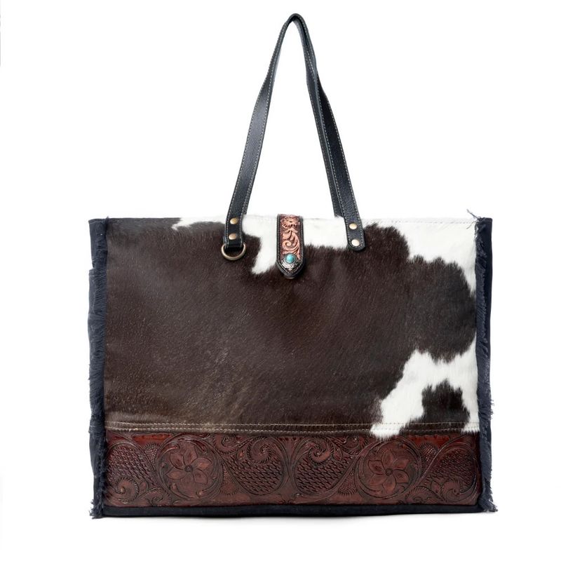 Comely Hand-Tooled Bag