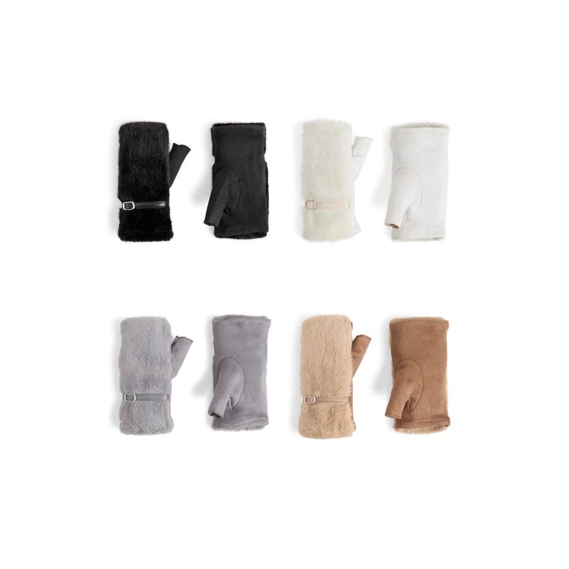 Belted Fingerless Gloves