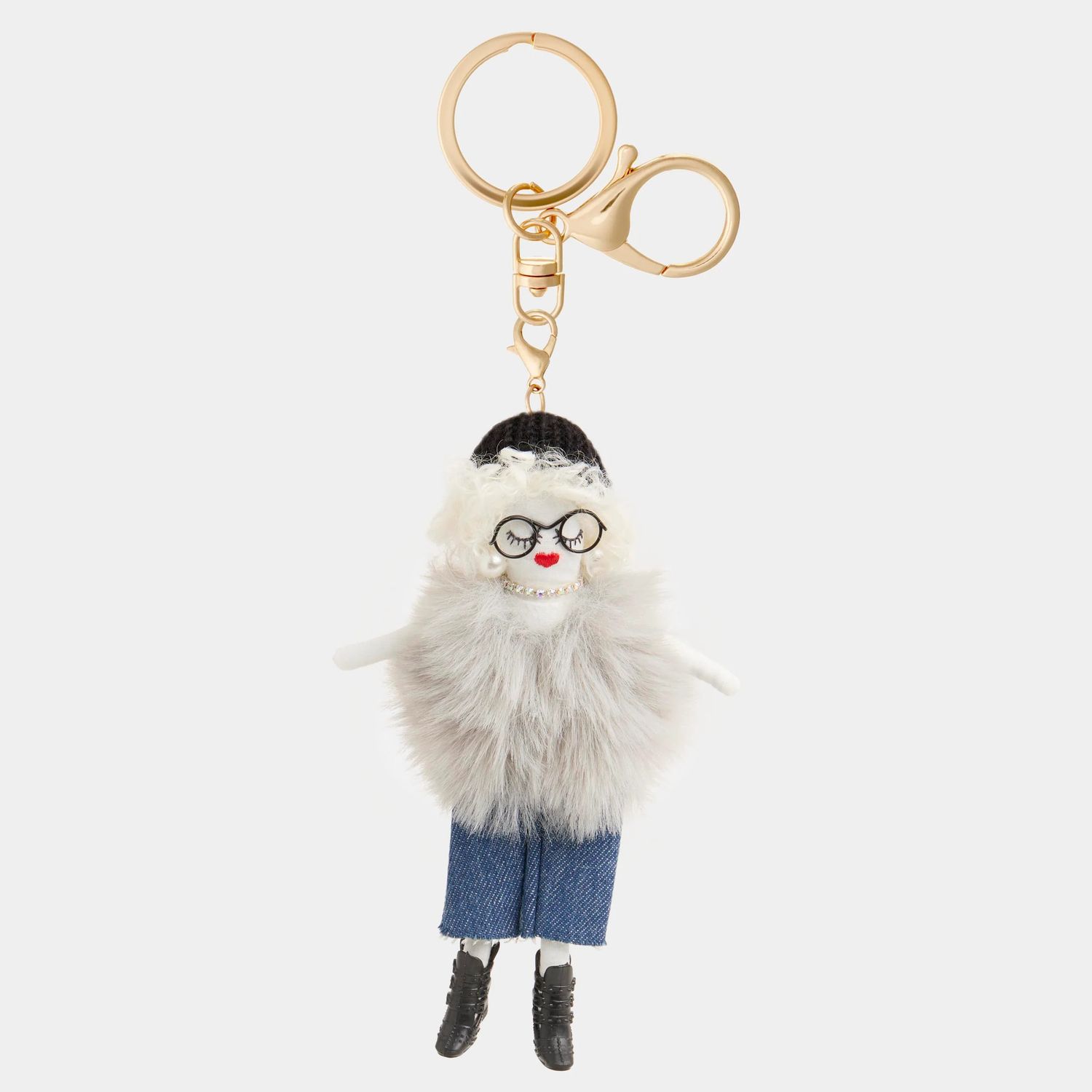 Darling Divas Bag Charm &amp; Key Fob - 4 Styles, Color: Reese