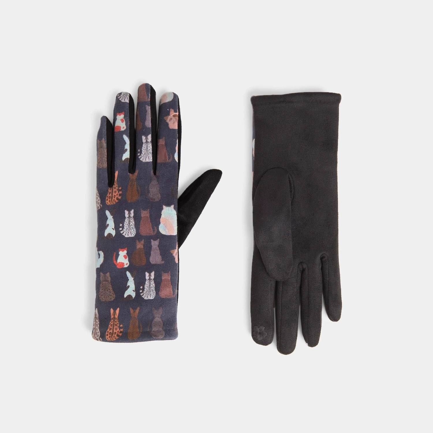 Cat Backs Touchscreen Gloves Multi
