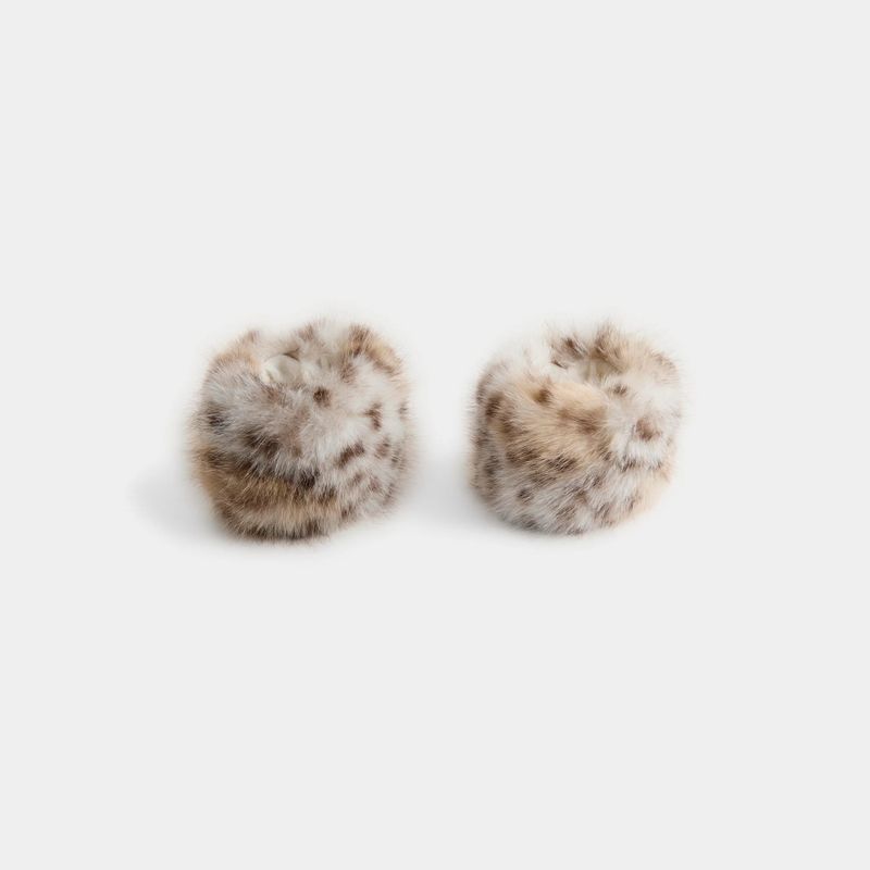 Animal Fur Cuffs - 2 Colors