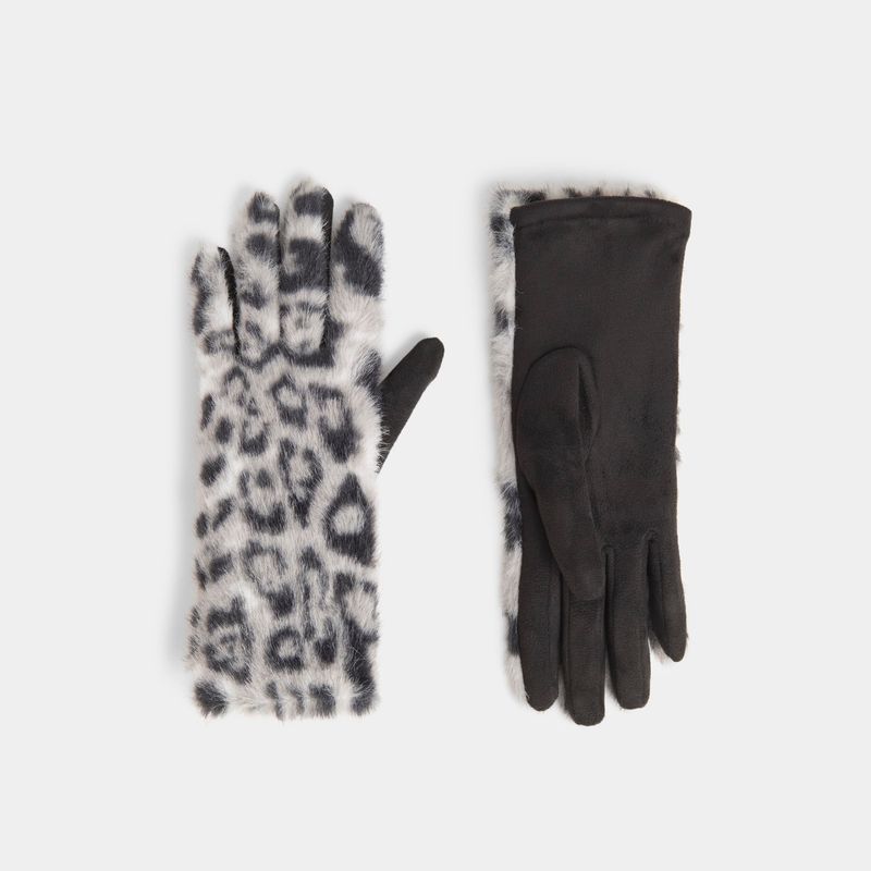 Animal Print Touchscreen Gloves - 3 colors