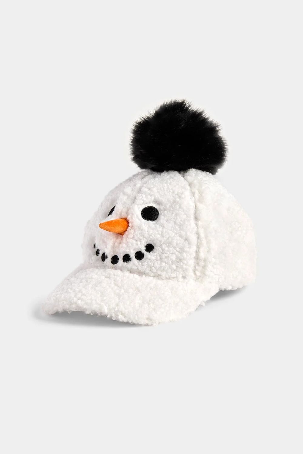Sherpa Snowman Baseball Hat