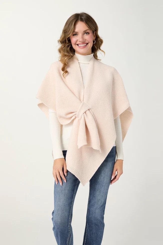 Ellory Pull Thru Wrap - 2 colors, Color: Stone