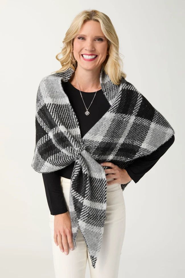 Soren Triangle Scarf - 3 colors, Color: Grey