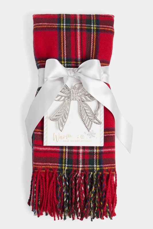 Scarf &amp; Ornament Set - 2 colors