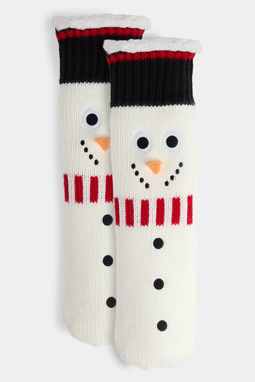 Frosty Toes Slipper Socks - Winter White