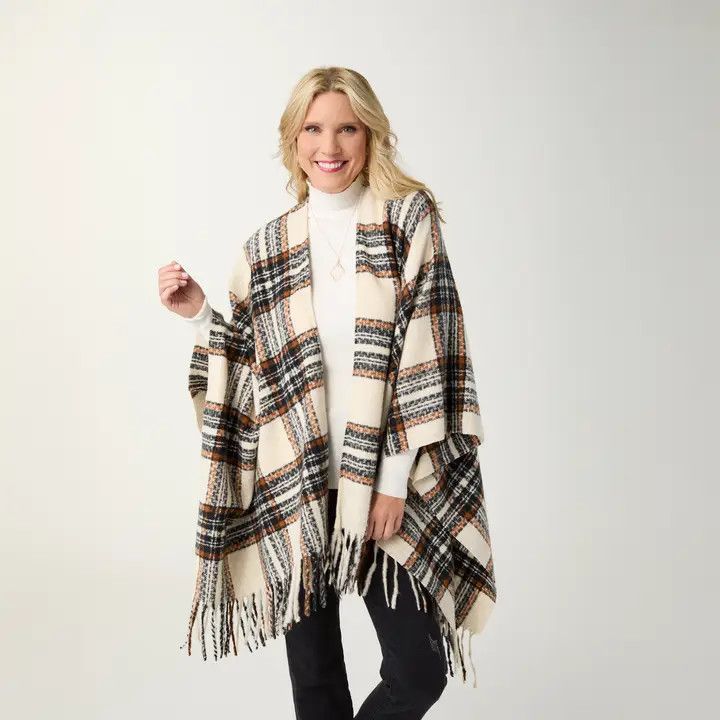 Harrison Plaid Wrap