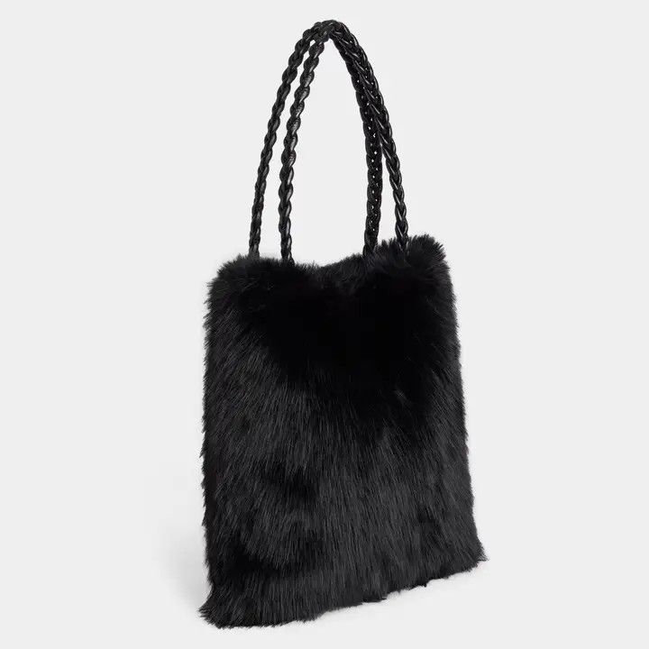 Veda Faux Fur Tote