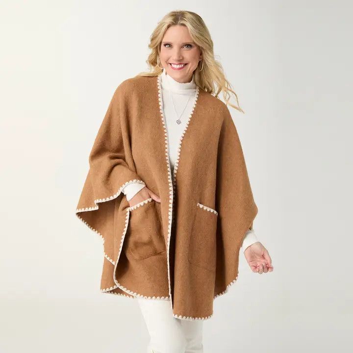 Brynlee Cape Camel O/S