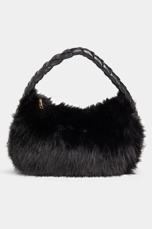 Milania Faux Fur Mini Tote