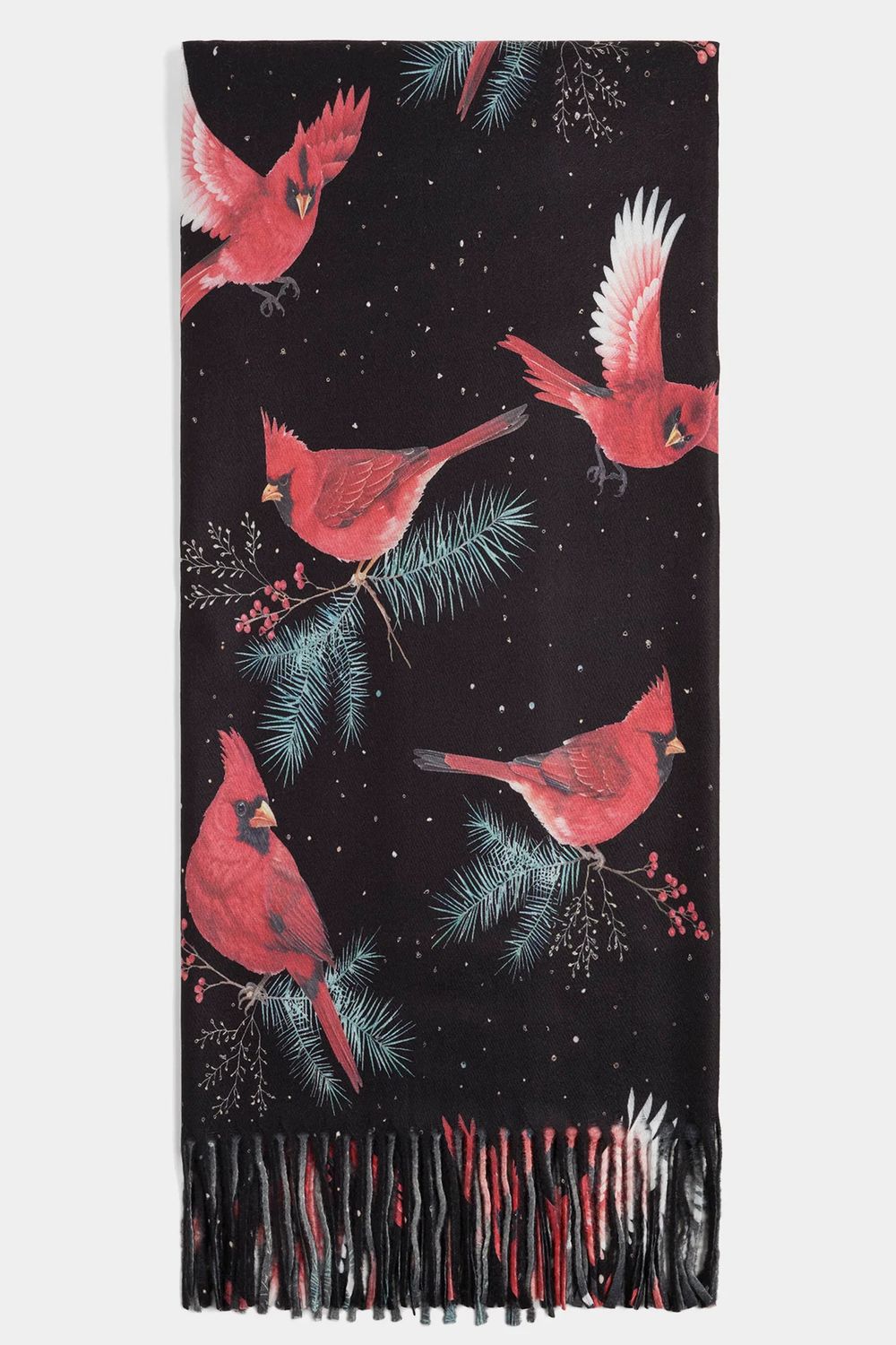 Majestic Cardinal Scarf