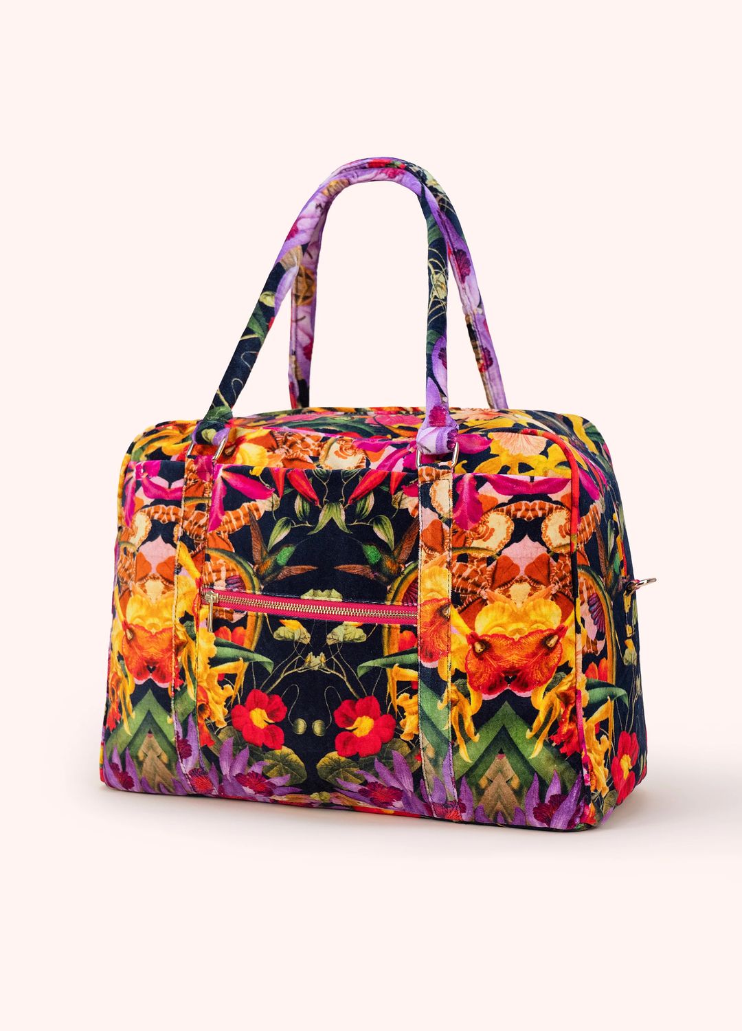 Botanical Kaleidoscope Lux Weekend Bag