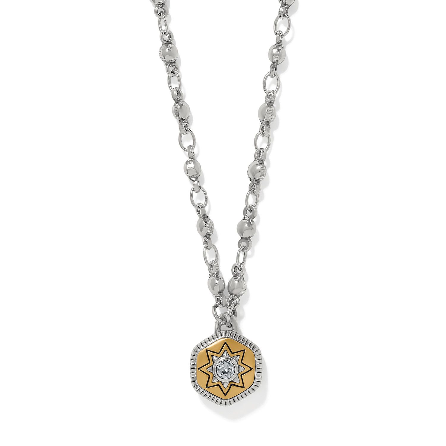 Mosaic Nova Mini Pendant Necklace