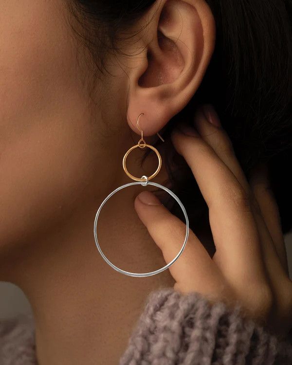 Duo Hoop Earrings