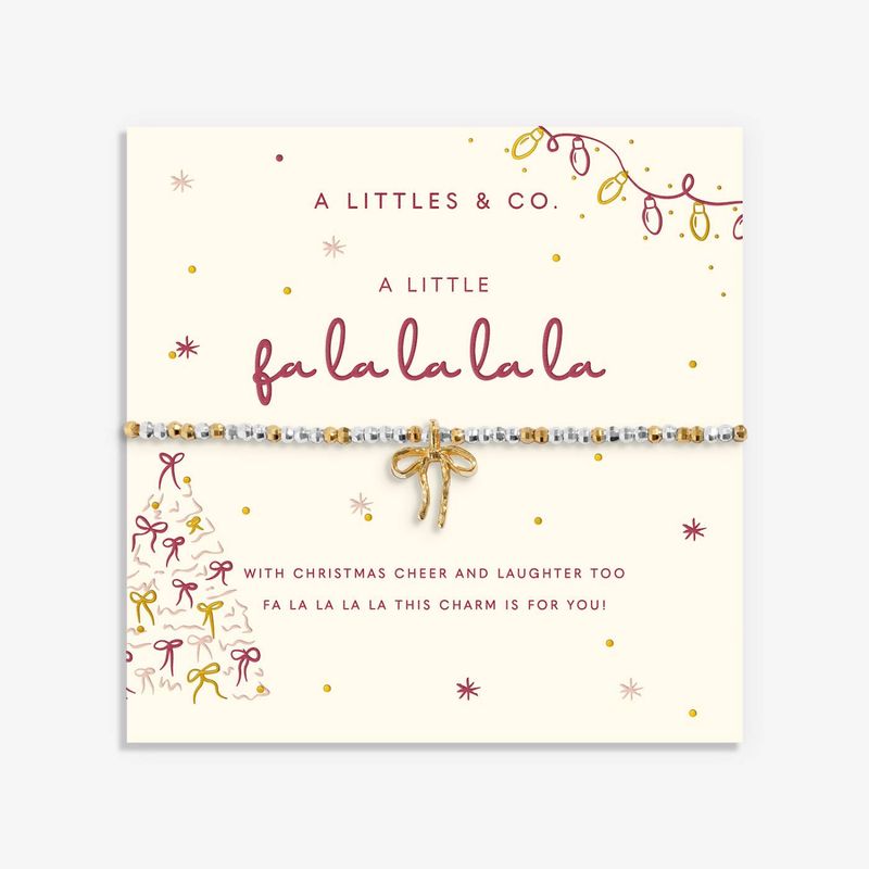 Christmas Little Stories “Fa La La La La” Bracelet