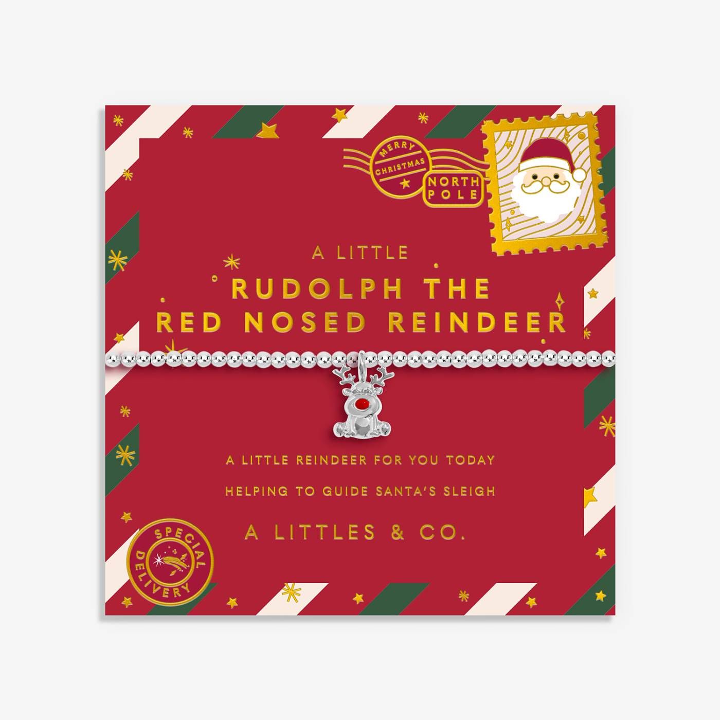 Kids Christmas Littles “Rudolph” Bracelet
