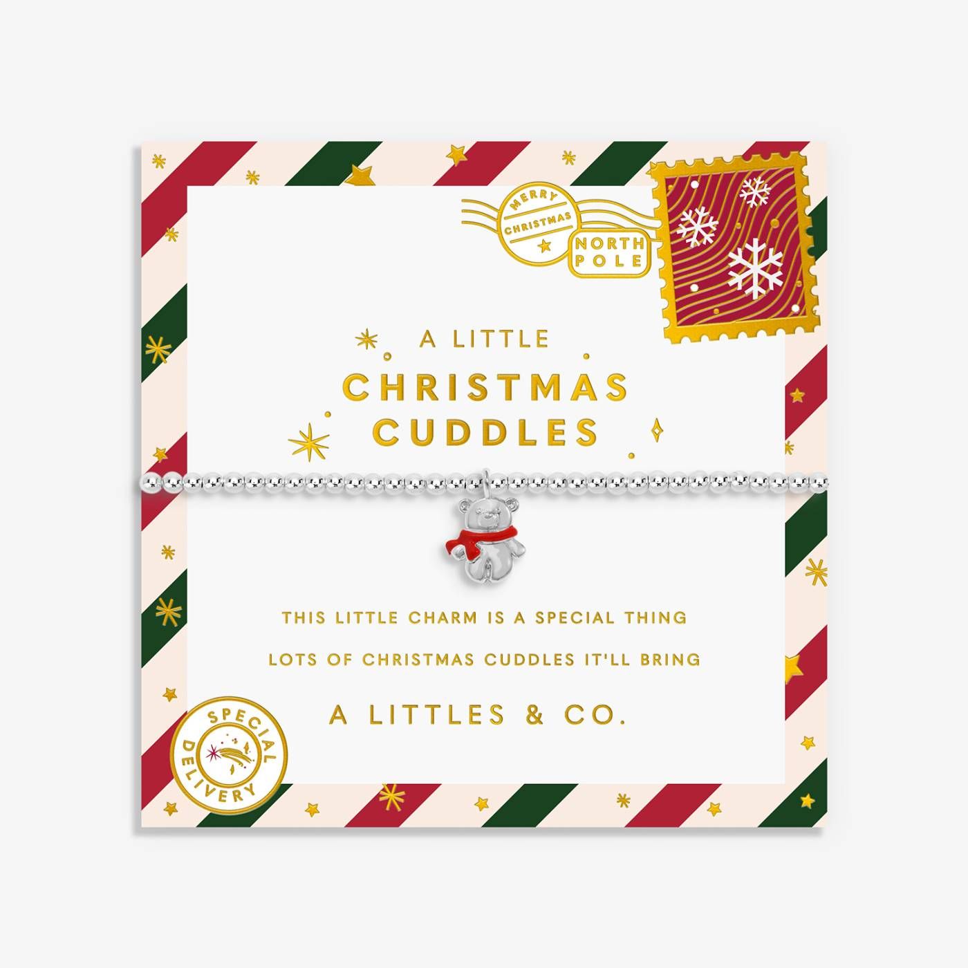 Kids Christmas Littles “Christmas Cuddles” Bracelet