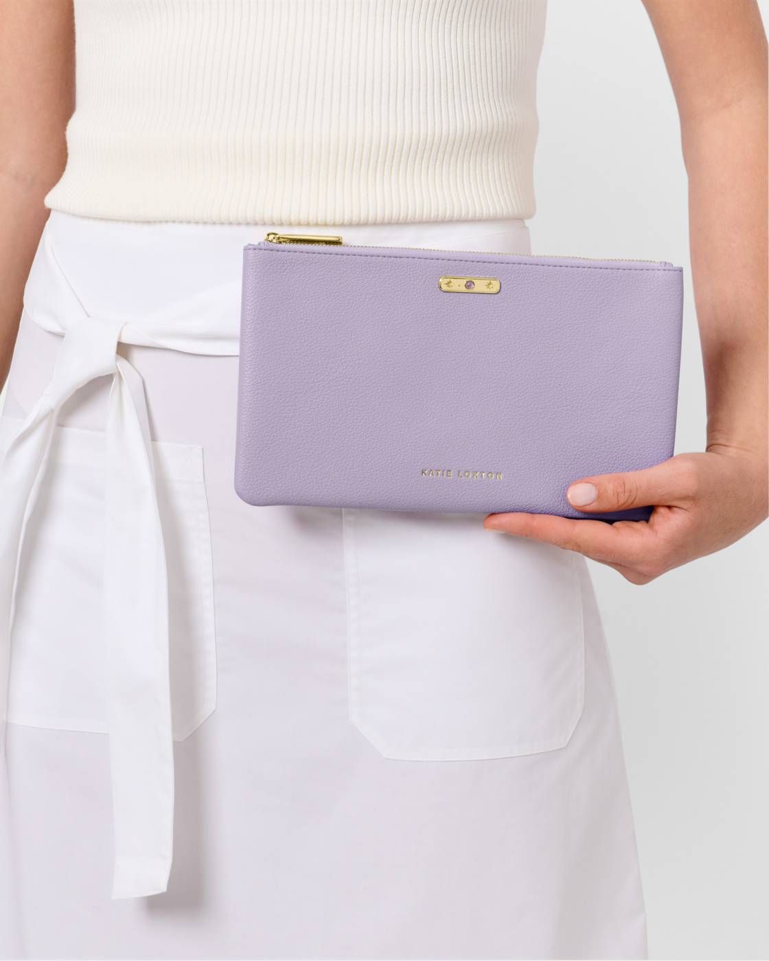 Birthstone Pouch | February | Light Lilac