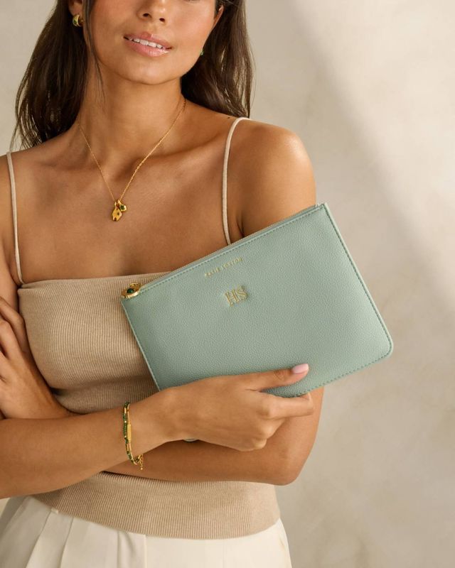 Birthstone Pouch | May | Sage