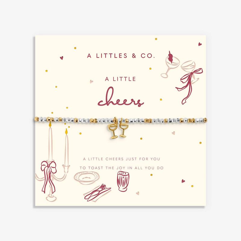 Little Stories Cheers Bracelet In Two Tone Plating