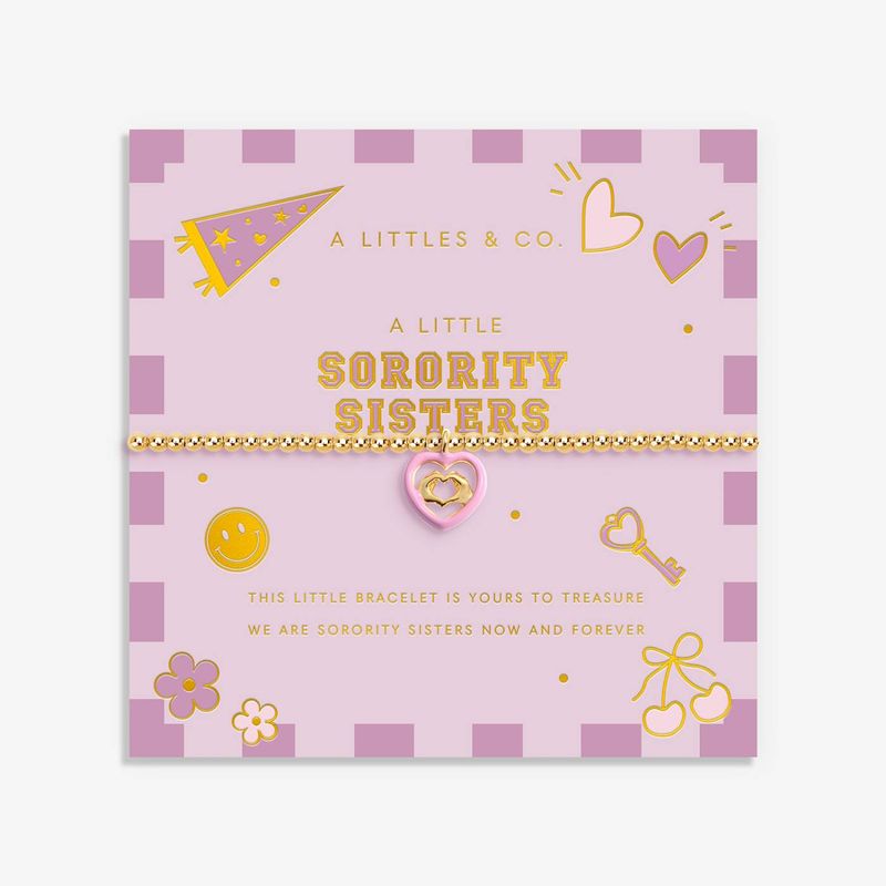 A Little 'Sorority Sisters' Bracelet In Gold-Tone Plating