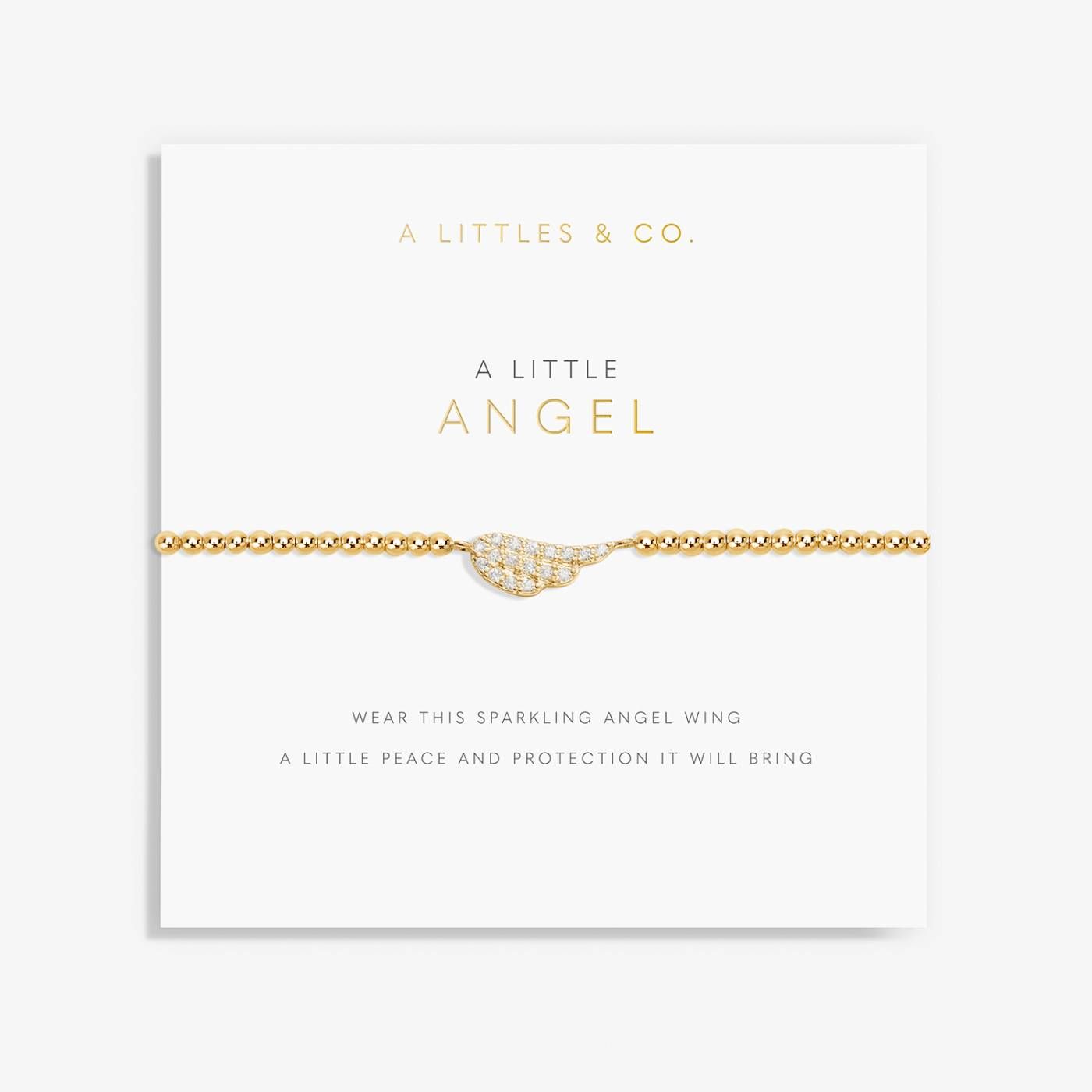 A Little Angel Bracelet Gold