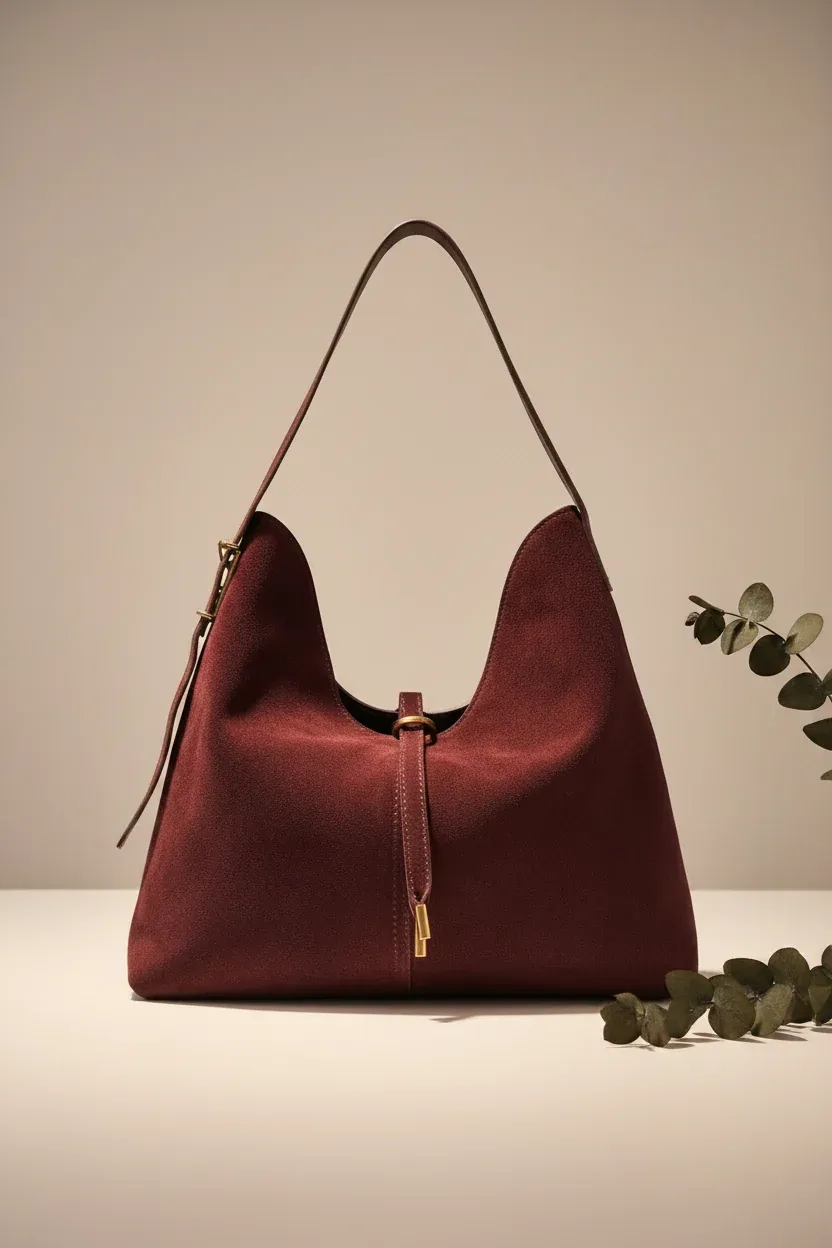 Atlas Hobo Bag Chocolate