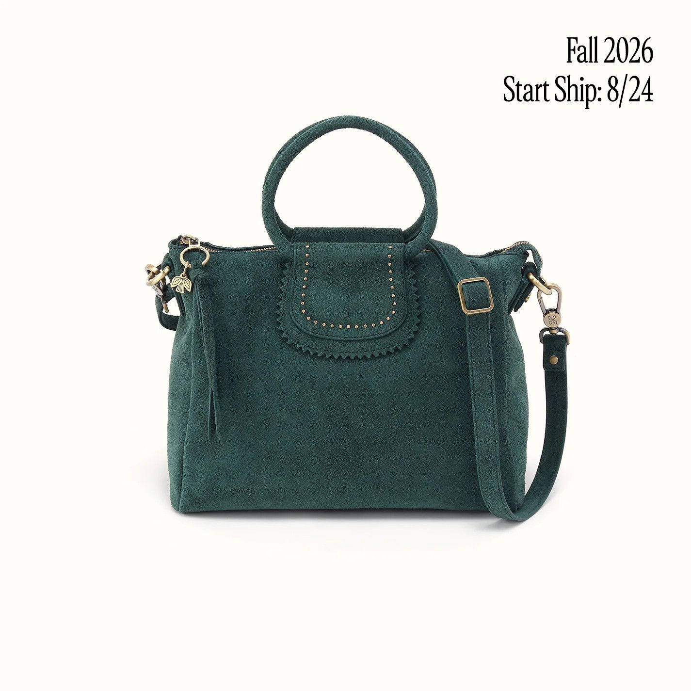 Sheila Medium Satchel Pine Needle