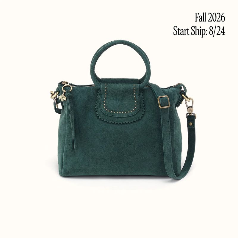 Sheila Medium Satchel Pine Needle