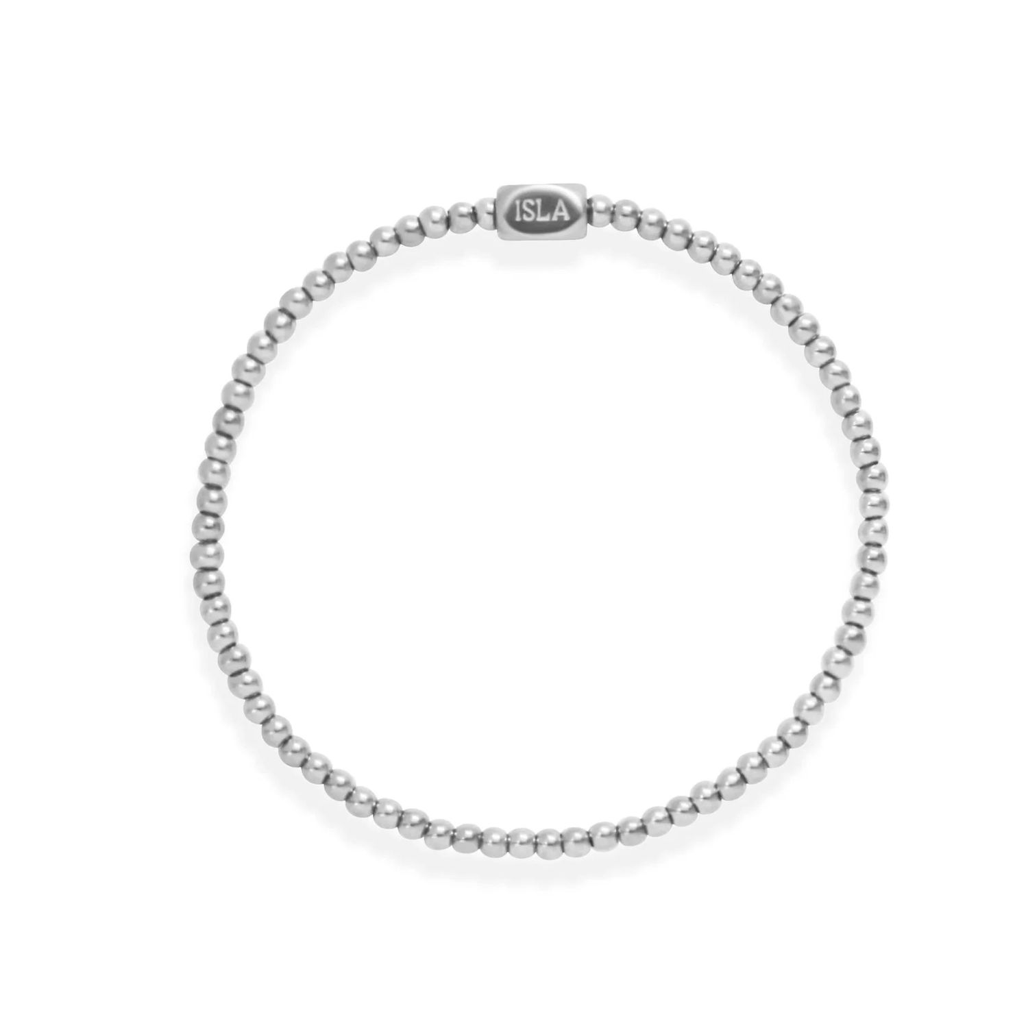 24/7 Stretch - Plain Ball Silver 3mm