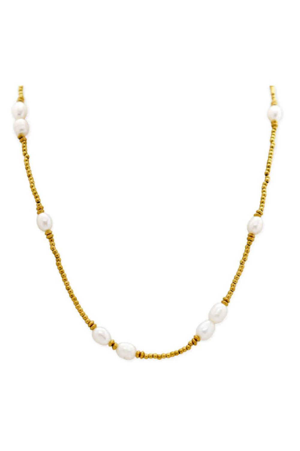 Beads of Paradise Necklace - Pearl Girl