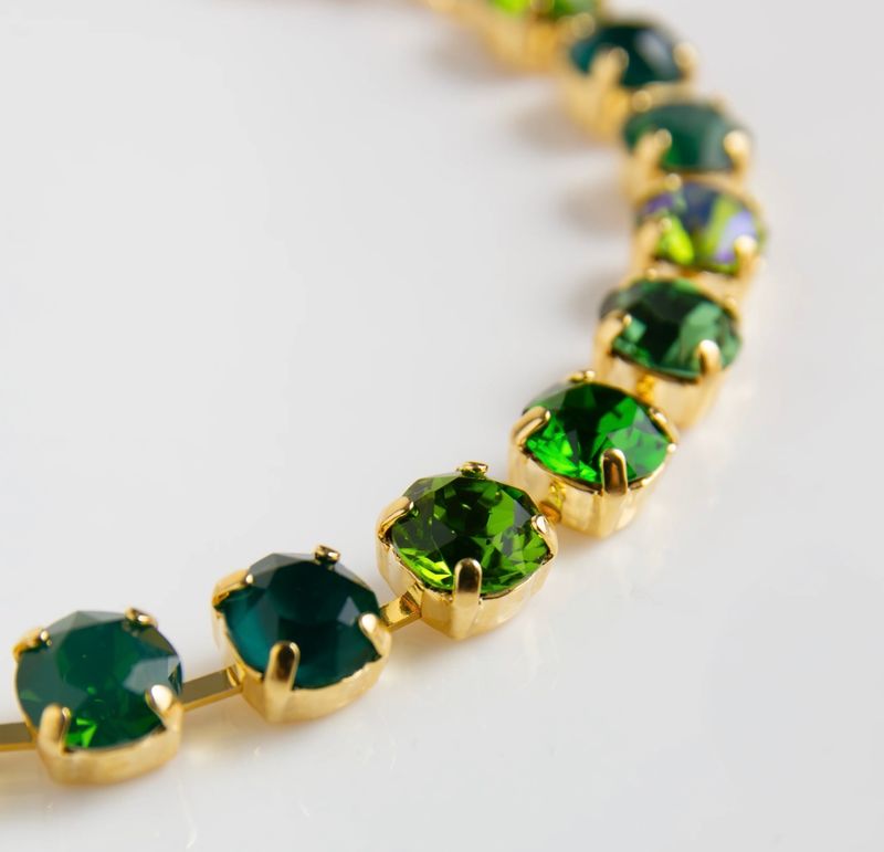 Mariana Green Room Stretch Bracelet YG