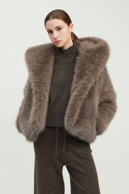 Lume Faux Fur Jacket OS - 2 colors