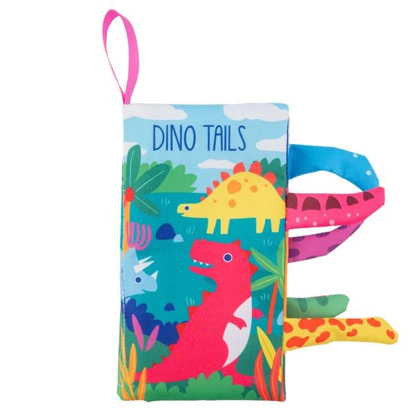 Soft Book With Dino Tails