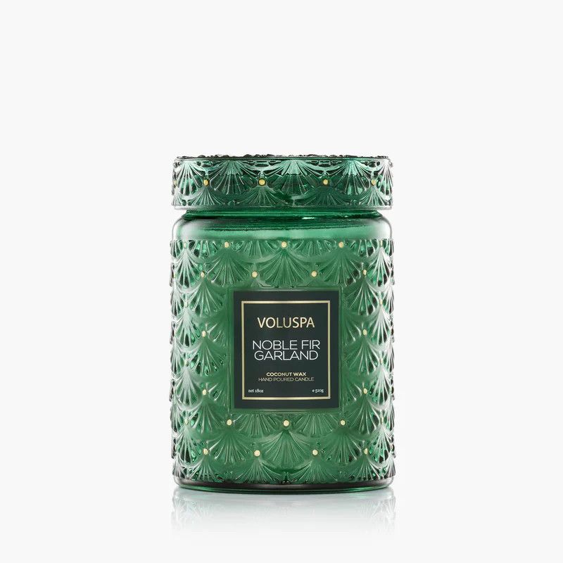 Noble Fir Garland 18oz Large Jar Candle