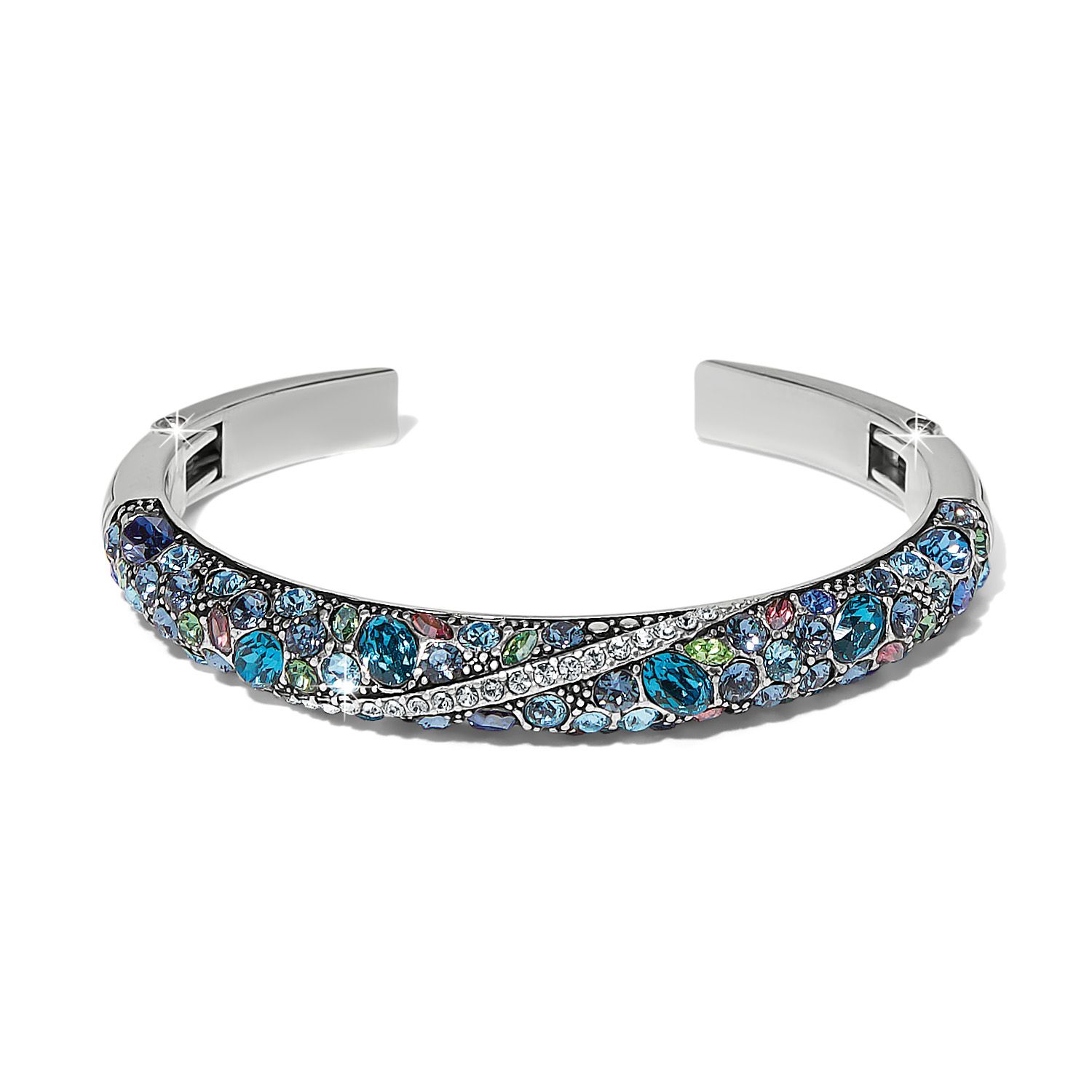 Trust Your Journey Double Hinged Bangle Blues