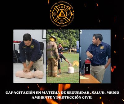 Capacitación en materia de seguridad, salud, medio ambiente y protección civil