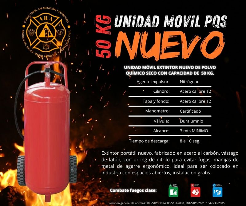UNIDAD MÓVIL NUEVA DE PQS CON CAPACIDAD DE 50 KG