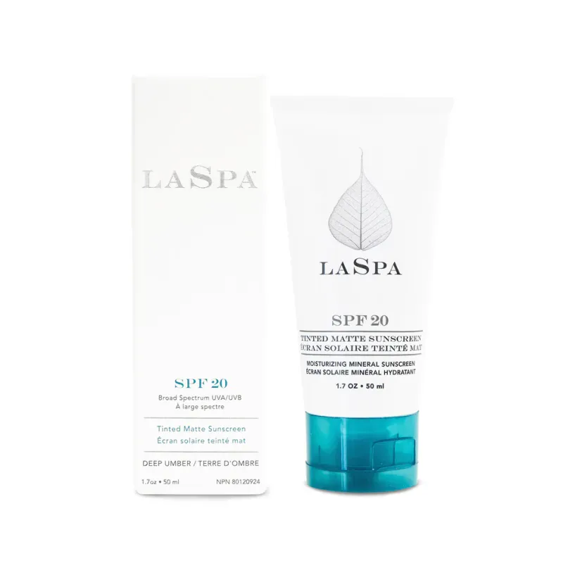 LaSpa Tinted Matte Sunscreen SPF20 - Bronze 50ml