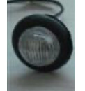 Clearance Light; Command ®; LED; Round; Clear