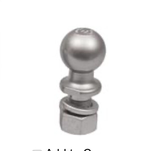 Hitch Ball 2516; 6000#; 1 shank; 218 Length