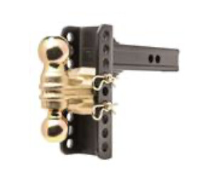 Hitch Ball Mount; 2 receiver;  2516 ball; 14000# ; 6 drop; 514 rise