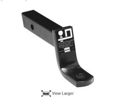 Ball Mount 7500lbs 1BallHole 9L 234R 4D Black