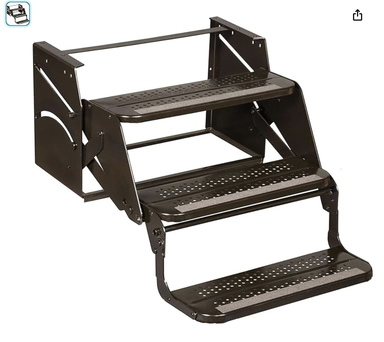 Entry Steps Triple 24&quot; 9&quot; riser w Spacer