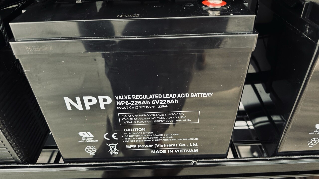 Battery NP6-225 Deep Cycle AGM 225Ah 6v Sealed