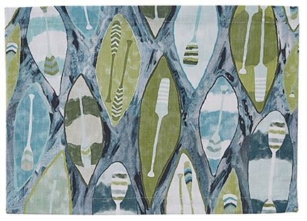 COLORFUL CANOES PLACEMAT