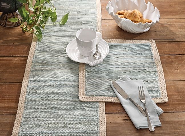 DUNE PLACEMAT - SEAFOAM