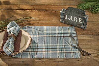 HORIZON PLAID NAPKIN
